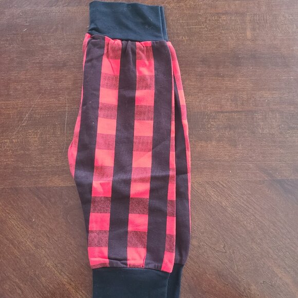 Baby Boy "My First Christmas" Bodysuit & Pants Set – Red, Gingham, 12M, 3pc, Nwt - Picture 6 of 8